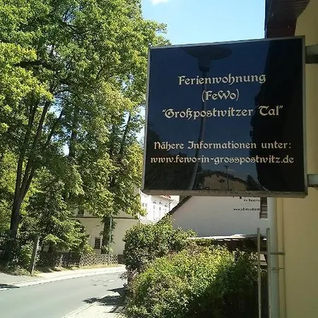 Fewo Grosspostwitzer Tal Appartement Grosspostwitz
